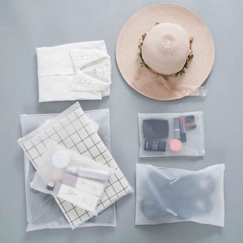 Transparent Waterproof Travel Cosmetic Bag Women Zipper Makeup Case Men Make Up Organizer Storage