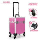 Trolley Cosmetic Case Luggage Profession Suitcase For Makeup Trolley Box Nails Beauty Woman Luggage