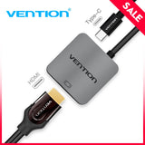 Vention Usb C Hdmi Cable Type C To Hdmi Thunderbolt 3 Adapter For Macbook Samsung Huawei Laptop