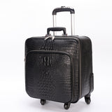 First Layer Of Cowhide Travel Bag Full Genuine Leather Commercial Luggage Trolley Luggage