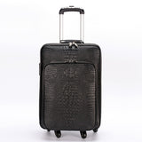 First Layer Of Cowhide Travel Bag Full Genuine Leather Commercial Luggage Trolley Luggage