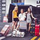 29 Inch Retro Aluminum Alloy Frame Large Capacity Trolley Luggage On Universal Wheels,Fashion