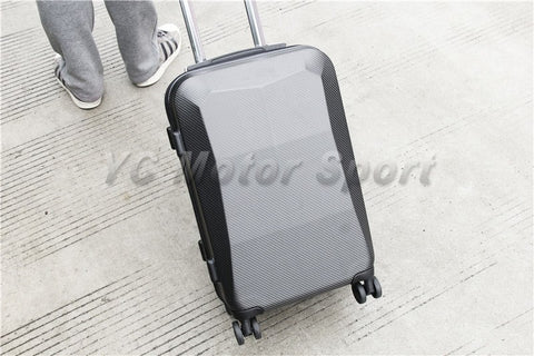New Type B 20'' 20 Inches Dry Carbon Fiber Matte Finish Luggage Case With Tsa Custom Coded Lock