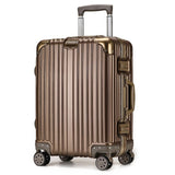 2018 Autumn And Winter New Mute Caster Pc Trolley Case Unisex Trolley Case Luggage