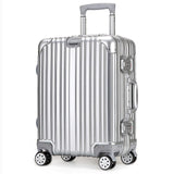 2018 Autumn And Winter New Mute Caster Pc Trolley Case Unisex Trolley Case Luggage