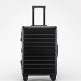 20 24 28 Inch Waterproof Rolling Luggage 100% Aluminium Trolley Solid Travel Bag 20' Women Boarding