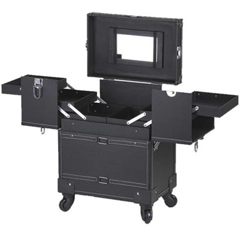 Woman Cosmetic Case Profession Travel Suitcase For Makeup Trolley Nails Box Beauty Professional