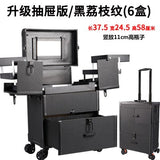 Woman Cosmetic Case Profession Travel Suitcase For Makeup Trolley Nails Box Beauty Professional