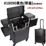Woman Cosmetic Case Profession Travel Suitcase For Makeup Trolley Nails Box Beauty Professional