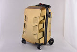 Scooter Luggage Bag New Fashion Creativity Multifunction Suitcase Unisex Spinner Maletas De Viaje