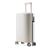 Abs High Quality Carry-Ons Trolley Case,20"Boarding Box,24"/28" Universal Wheel Suitcase,Stylish
