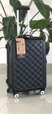 Vintage Travel Suitcase 24"Women Trolley Case Rolling  Luggage Luxury Brands 28Inch Men Pc