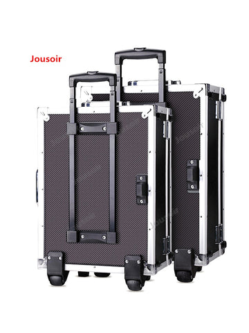 Aluminum Frame Digital Cameras Rolling Suitcase Photographic Equipment Professional Slr Camera