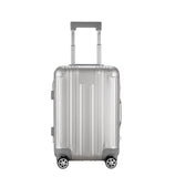 100% Aluminum Trolley Case,20"Boarding Luggage,Universal Wheel Password Box,High-End