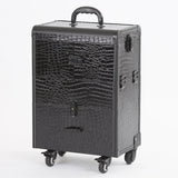 Woman Trolley Cosmetic Case Nails Makeup Toolbox,Multi-Layer Trolley Case ,Pvc Beauty Box Travel