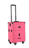 Woman Trolley Cosmetic Case Nails Makeup Toolbox,Multi-Layer Trolley Case ,Pvc Beauty Box Travel