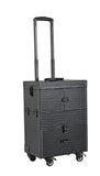 Woman Trolley Cosmetic Case Nails Makeup Toolbox,Multi-Layer Trolley Case ,Pvc Beauty Box Travel