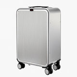 Full Aluminum Luggage Suitcase 20"24''Carry On Luggage Tsa Lock Hardside Rolling Luggage Spinner