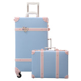 2019 Luggage Rolling Hardside Pu Girls Spinner Suitcase With Wheels 24Inch Luggage Sets Kids