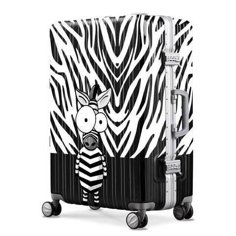Abs+Pc Powder Trolley Case,Rolling Luggage Box Universal,Business Trolley Case Board,Personalized