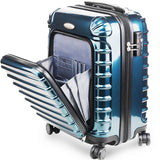 Pure Pc Business Trolley Case Board,Male Female Universal Scratch-Proof Suitcase Computer Box