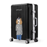 Scratch-Proof Suitcase,Universal Wheel Student Trolley Case,20-Inch Boarding Box,24"Password