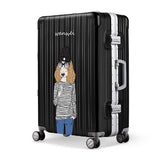 Scratch-Proof Suitcase,Universal Wheel Student Trolley Case,20-Inch Boarding Box,24"Password