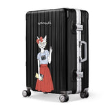 Scratch-Proof Suitcase,Universal Wheel Student Trolley Case,20-Inch Boarding Box,24"Password