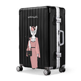 Scratch-Proof Suitcase,Universal Wheel Student Trolley Case,20-Inch Boarding Box,24"Password