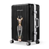 Scratch-Proof Suitcase,Universal Wheel Student Trolley Case,20-Inch Boarding Box,24"Password