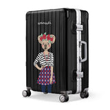 Scratch-Proof Suitcase,Universal Wheel Student Trolley Case,20-Inch Boarding Box,24"Password