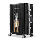 Scratch-Proof Suitcase,Universal Wheel Student Trolley Case,20-Inch Boarding Box,24"Password