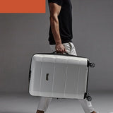 20 24 28 Inch Waterproof Rolling Luggage 100% Pp Trolley Solid Travel Bag Boarding Bag Carry On