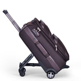 Business Travel Rolling Luggage Soft Airplane Suitcase Tsa Lock Clothing Carry On Trolley Fabric