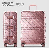 Aluminum Frame Travel Suitcase Rolling Spinner Luggage 20/29Inch Carry-On Box Travel Bags Woman