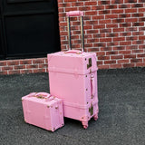 20"22"24"Inch Pu Leather Trip Wheels Suitcases And Travel Bags,Wheel Universal Wheel For Men And