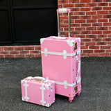 20"22"24"Inch Pu Leather Trip Wheels Suitcases And Travel Bags,Wheel Universal Wheel For Men And