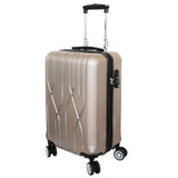 Universal Wheel Trolley Case,Champagne Gold 20 Inch Luggage,Boutique Business Boarding Box,Large