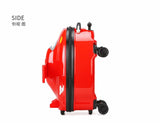 Kids Scooter Suitcase Storage Trolley Luggage Bag For Children Carry-On Rolling Luggage Ride On