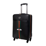 Luxury Pu Rolling Luggage Travel Suitcase Set Spinner Women Trolley Case/Bag With Wheels Man