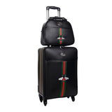 Luxury Pu Rolling Luggage Travel Suitcase Set Spinner Women Trolley Case/Bag With Wheels Man