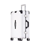 Fashion Travel Trolley Luggage Men Women Aluminum Frame Alloy Business Rolling Luggage Airplane