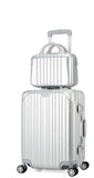 Carry-On Luggage Sets,Aluminum Frame Trolley Case,20"Business Boarding Box,25"29"Inch Abs- Shell