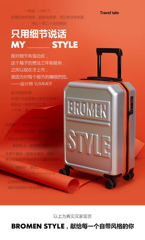 Travel Tale Fashion High Quality  Pc 20"/24"/28"Rolling Luggage Spinner Brand Travel Suitcase