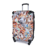 New Painted Trolley Case Male/Female Fashion Trolley Luggage Bag Universal Wheels Travel Suitcase