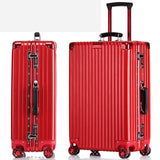 20''24''26'' 29'' Women Travel Rolling Luggage Aluminum Frame Checked Boarding Cabin Case Spinner
