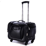Trolley Cosmetic Case,Professional Nail Art Tattoo Toolbox,Universal Wheel Luggage,Multi-Layer