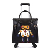 Waterproof Oxford Cloth Pvc Mobile Suitcase,Short-Distance Trolley Bag,18-Inch Trolley,Universal