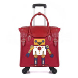 Waterproof Oxford Cloth Pvc Mobile Suitcase,Short-Distance Trolley Bag,18-Inch Trolley,Universal