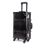 Travel Tale Fashion Password Restoring Ancient Ways Pu 22/24 Inch Size Rolling Luggage Spinner
